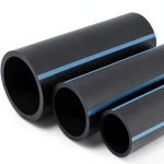 أنابيب HDPE الوطني ضغط 8 بار قطر خارجي 50 مم سمك 2 مم لون أسود