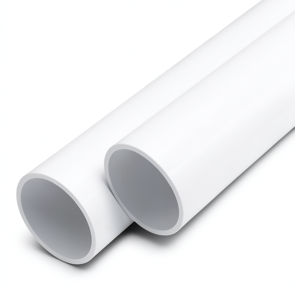 UPVC Pipes 1 1/2 Inch Thickness 1.8 mm White Color