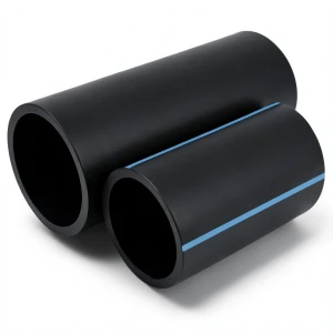 مواسير HDPE الوطني لشبكات المياه ضغط 8 بار قطر خارجي 63 مم سمك 2.5 مم لون اسود