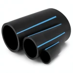 مواسير HDPE الوطني لشبكات المياه ضغط 8 بار قطر خارجي 63 مم سمك 2.5 مم لون اسود
