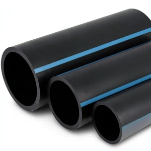 NPF HDPE Pipes 125 mm OD, 6 mm Thickness, 12.5 Bar Pressure, Black