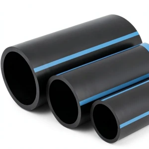 مواسير HDPE الوطني ضغط 12.5 بار قطر 140 مم سمك 6.7 مم أسود