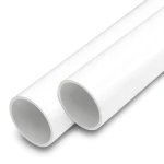 مواسير UPVC مقاس 6 إنش سمك 3.1 مم لون أبيض