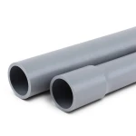 UPVC Pipes Nominal Pressure 2 Bar Outer Diameter 110 mm Thickness 1.80 mm Gray