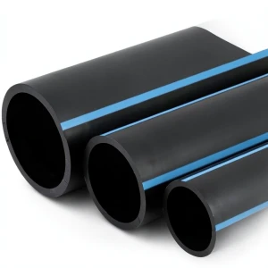 مواسير HDPE الوطني لشبكات المياه ضغط 12.5 بار قطر خارجي 40 مم سمك 2.4 مم لون اسود