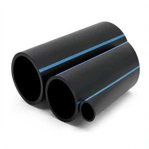 NPF HDPE Pipes Nominal Pressure 10 Bar Outside Diameter 250 mm Thickness 9.6 mm Black