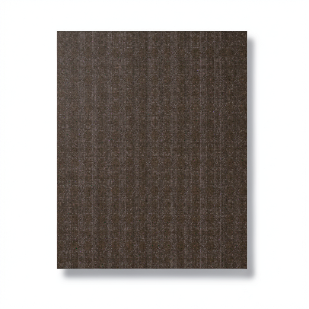 Italian Wallpaper Patterned Design Dark Brown, Size 10mx0.70m, Model rc17115