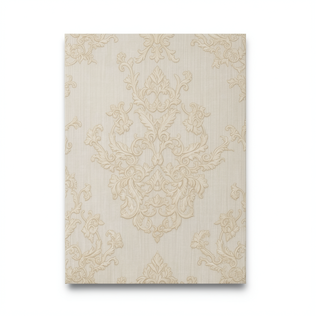Italian Classic Wallpaper 10m x 0.73m Beige, Model 56852