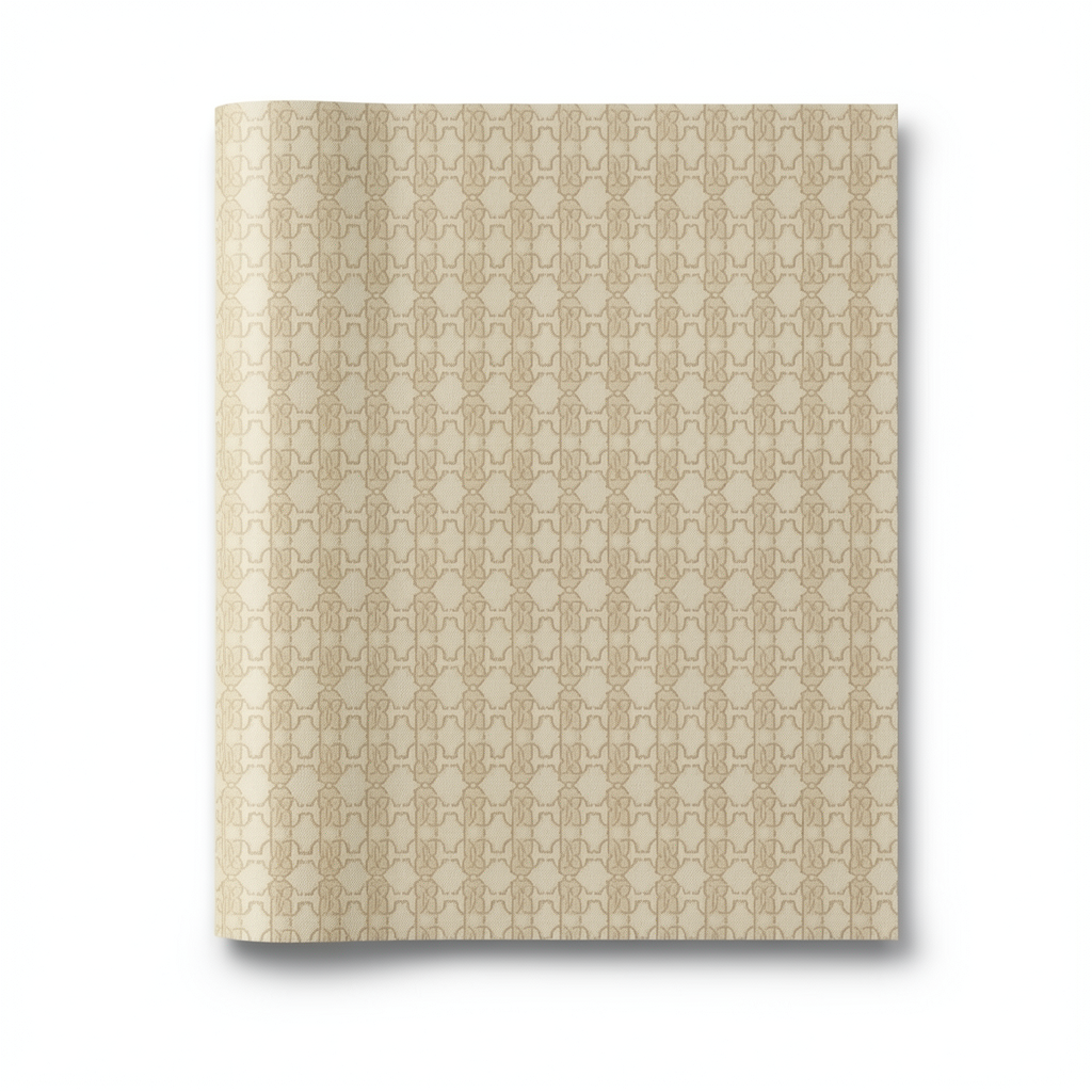 Italian Wallpaper Patterned Design Beige Color, Size 10m x 0.70m, Model rc17116