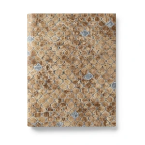 Italian Wallpaper Patterned Design Brown Color, Size 10mx0.70m, Model rc17106