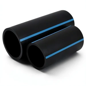 أنابيب HDPE الوطني ضغط 10 بار قطر خارجي 400 مم سمك 15.3 مم لون أسود
