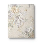 Wall Decoration Floral Design 10 m x 1.06 m Beige, Model 82864