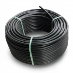 HDPE Coil Pipe  Pressure 10 Bar [PE 100] Size (OD) 32 mm  SDR 17  Color Black | Almona Company
