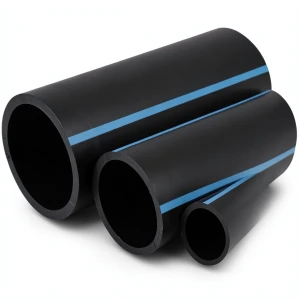 NPF HDPE Pipes 125 mm OD, 6 mm Thickness, 12.5 Bar Pressure, Black