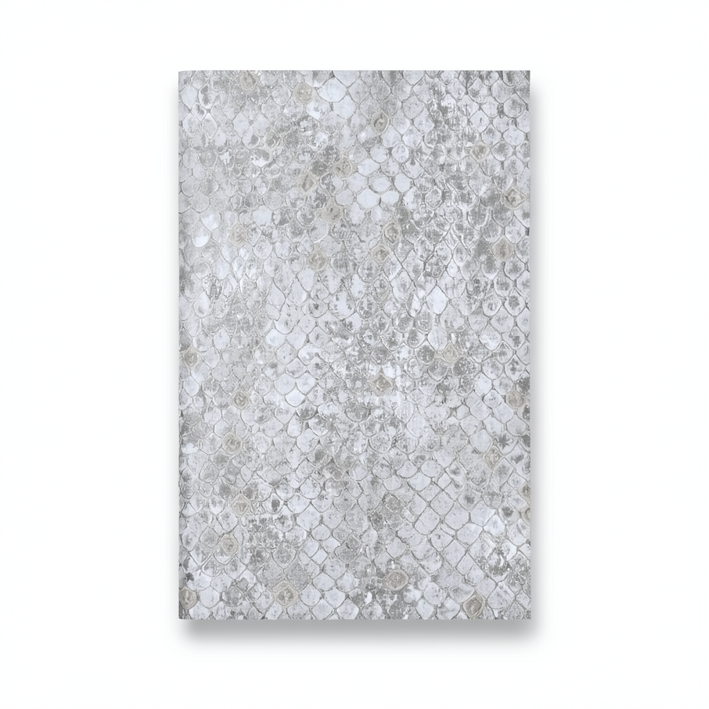 ورق جداري ايطالي رمادي فاتح تصميم نقشات 10 م×0.70 م موديل rc17101
