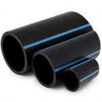 مواسير HDPE الوطني لشبكات المياه ضغط 12.5 بار قطر خارجي 40 مم سمك 2.4 مم لون اسود