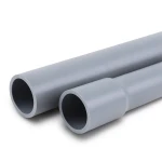 UPVC Pipes Nominal Pressure 2 Bar Outside Diameter 180 mm Thickness 1.80 mm Gray