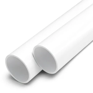 أنابيب UPVC ضغط اسمي 9 بار مقاس 2 إنش سمك 2.5 مم لون أبيض