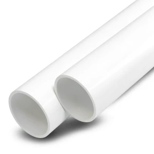 أنابيب UPVC ضغط اسمي 9 بار مقاس 4 إنش سمك 4.5 مم لون أبيض