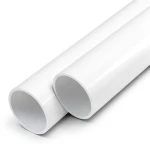 أنابيب UPVC ضغط اسمي 9 بار مقاس 3 إنش سمك 3.5 مم أبيض
