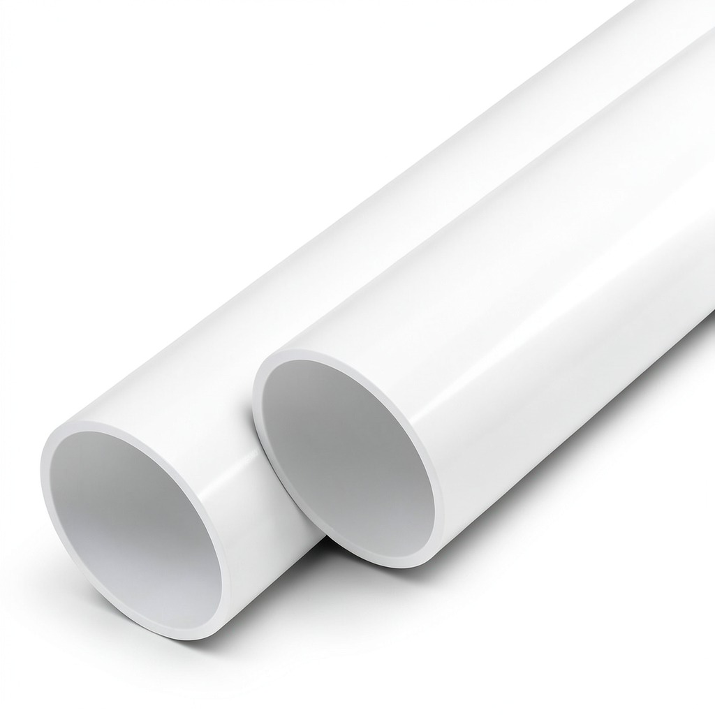 UPVC Pipes Nominal Pressure 9 Bar Size 3 Inch Thickness 3.5 mm White