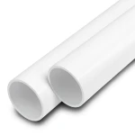 أنابيب UPVC ضغط اسمي 9 بار مقاس 4 إنش سمك 4.5 مم لون أبيض