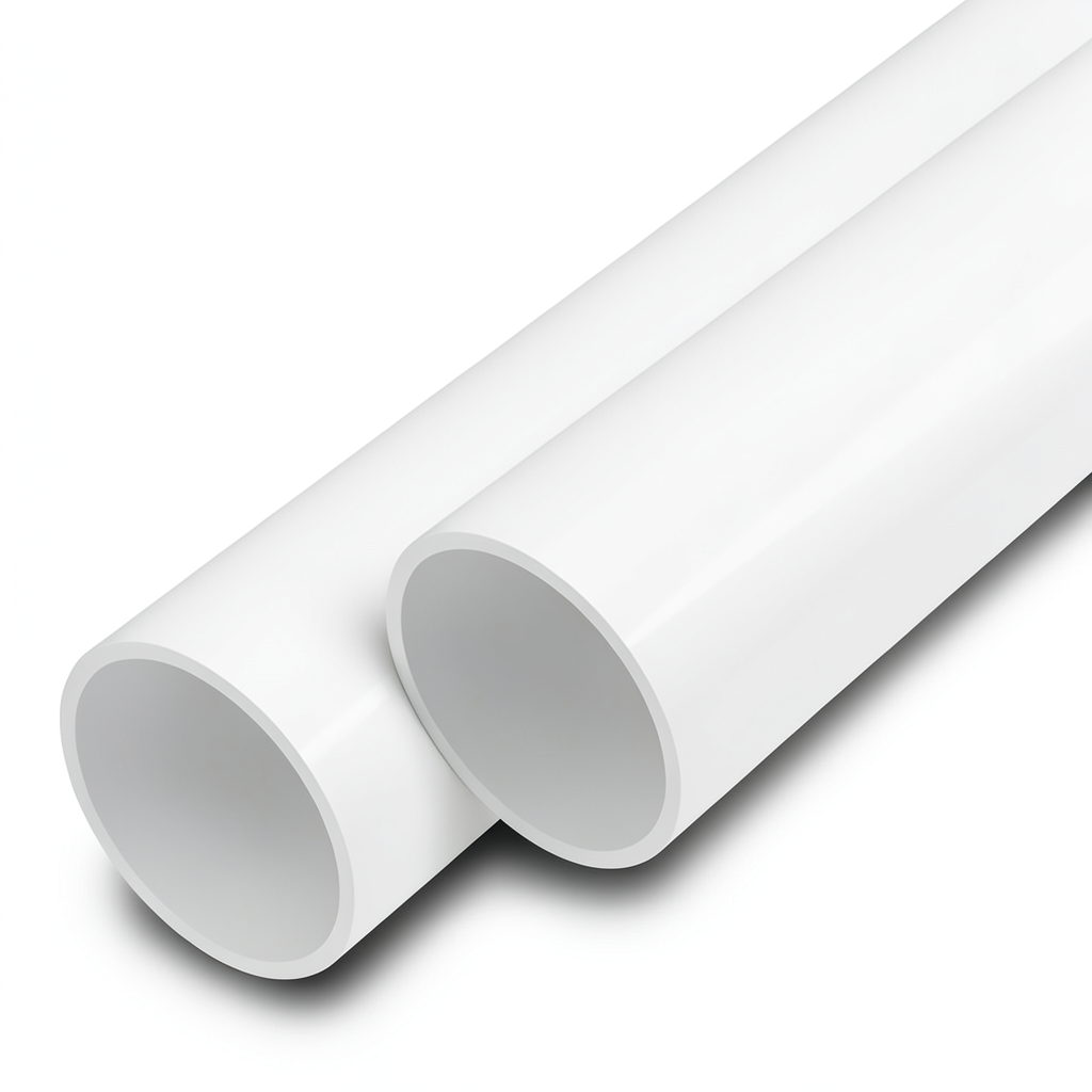 UPVC Pipes Nominal Pressure 9 Bar Size 4 Inch Thickness 4.5 mm White