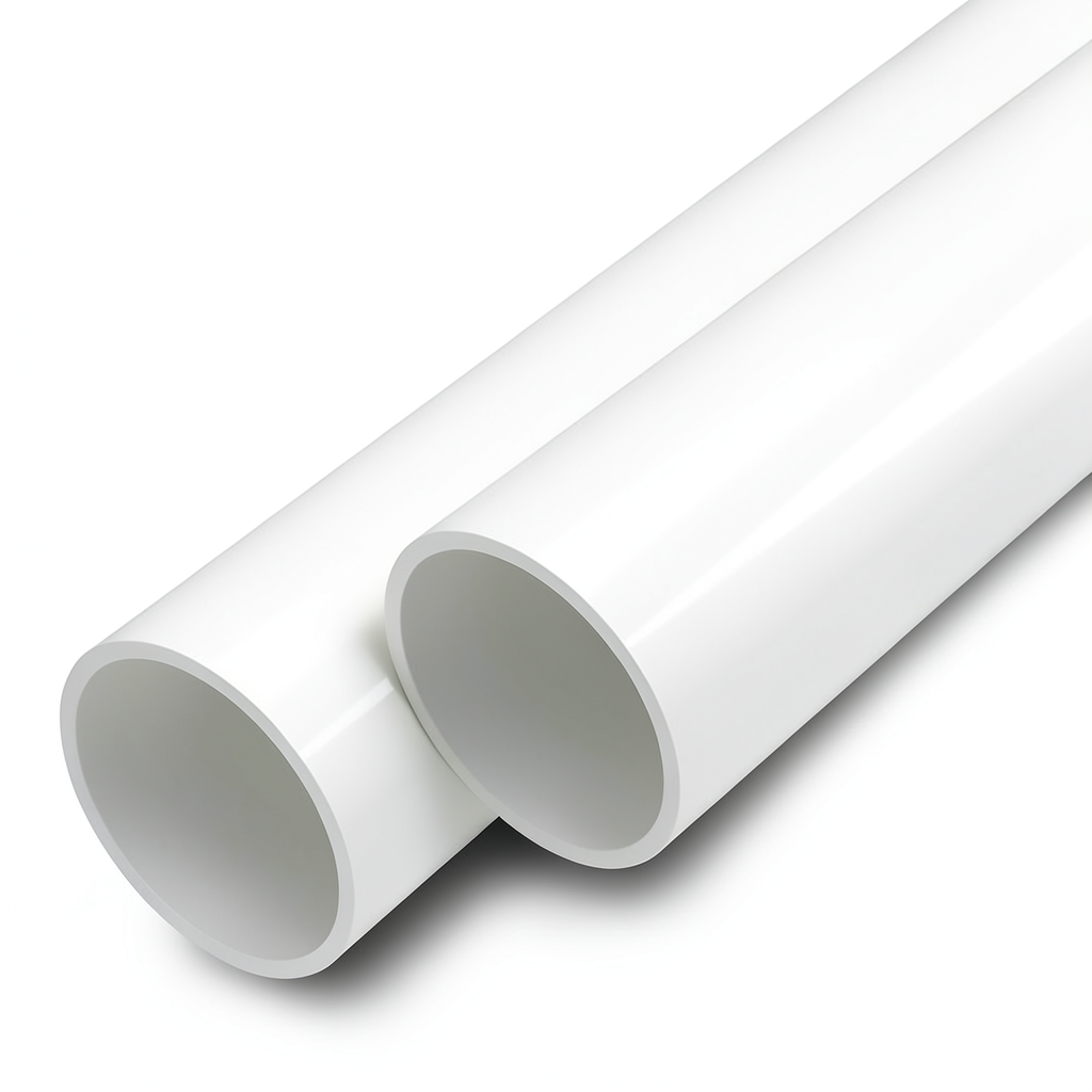 UPVC Pipes Nominal Pressure 9 Bar Size 8 Inch Thickness 7.8 mm White