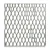 PVC Coated Expanded Metal Brand Mass Thickness 2.7 mm Size 1×2 meters