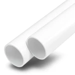 أنابيب UPVC ضغط اسمي 12 بار مقاس 2 إنش سمك 3.1 مم لون أبيض