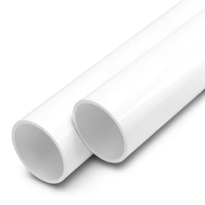 أنابيب UPVC ضغط اسمي 12 بار مقاس 3 إنش سمك 4.6 مم لون أبيض