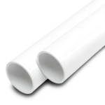 UPVC Pipes Nominal Pressure 12 Bar Size 2 Inch Thickness 3.1 mm White