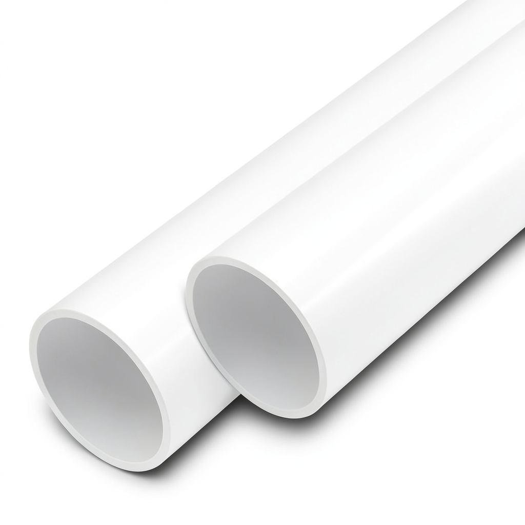 UPVC Pipes Nominal Pressure 12 Bar Size 4 inch Thickness 6 mm White