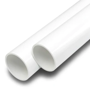 أنابيب UPVC ضغط 12 بار مقاس 8 إنش سمك 10.3 مم لون أبيض