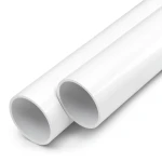 UPVC Pipes 12 Bar Nominal Pressure 6 Inch Size 8.8 mm Thickness White