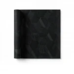 Italian wall decoration, size 10m x 0.73m, black color, model 44801