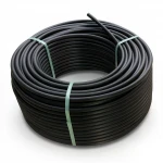 HDPE Plastic Coil Pipe  PN 5 Bar [PE 80] OD 125 mm  SDR 26  Color Black | Almona Factory