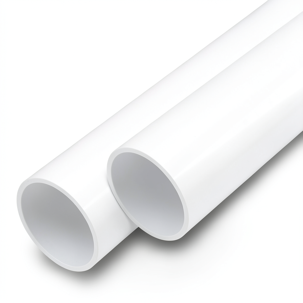 UPVC Pipes Nominal Pressure 15 Bar Size 1 1/4 inch Thickness 2.7 mm White