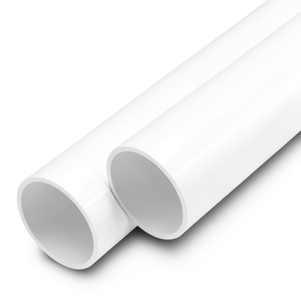 UPVC Pipes Nominal Pressure 15 Bar Size 3/4 inch Thickness 1 mm White