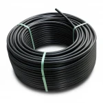 لفة أنابيب HDPE ضغط  5 بار [PE 80] قطر خارجي 160 مم  SDR 26  لون اسود | مصنع المنى