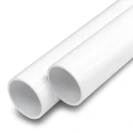 UPVC Pipes Nominal Pressure 15 Bar Size 1 Inch Thickness 2.1 mm White
