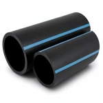 مواسير HDPE الوطني لشبكات المياه ضغط 12.5 بار قطر خارجي 63 مم سمك 3.8 مم لون اسود