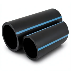مواسير HDPE الوطني لشبكات المياه ضغط 12.5 بار قطر خارجي 63 مم سمك 3.8 مم لون اسود