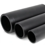 مواسير HDPE الوطني لشبكات المياه ضغط 12.5 بار قطر خارجي 180 مم سمك 8.6 مم لون اسود
