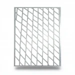 Galvanised Expanded Metal Brand Mass Thickness 1 mm Size 1×2 meters