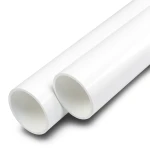 UPVC Pipes Nominal Pressure 9 Bar Size 2 Inch Thickness 2.5 mm White