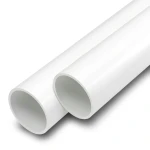 أنابيب UPVC ضغط اسمي 9 بار مقاس 3 إنش سمك 3.5 مم أبيض