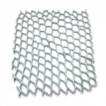 Galvanised Expanded Metal   Thickness 1.5 mm Size 1×2 meters