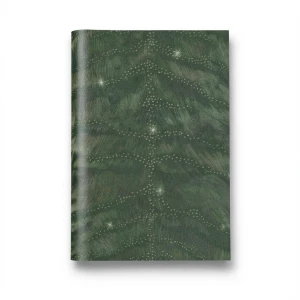 Patterned Wallpaper 10 m x 0.70 m Dark Green, Model 13073