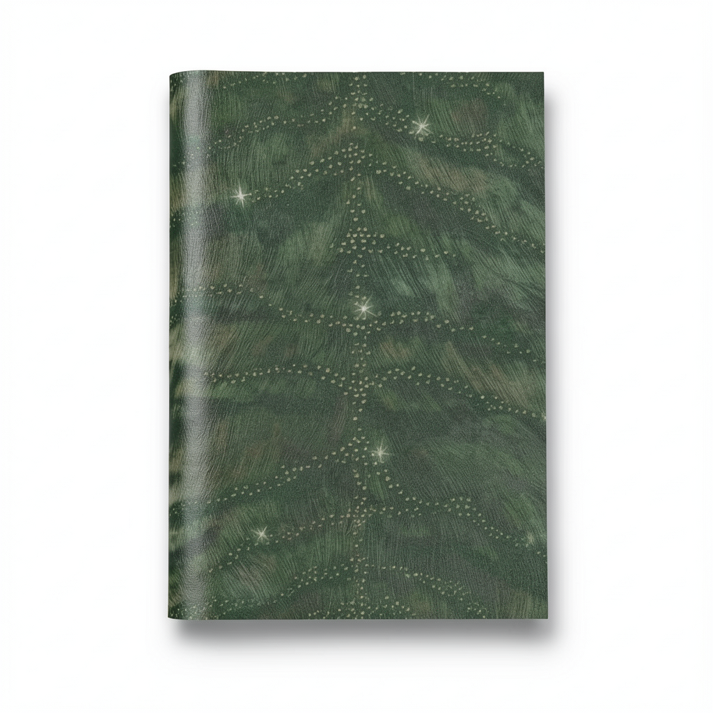 Patterned Wallpaper 10 m x 0.70 m Dark Green, Model 13073